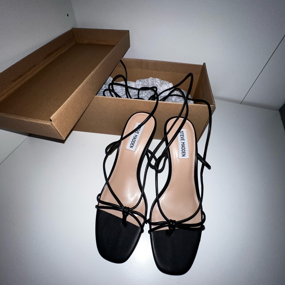 Steve Madden black heels 👠